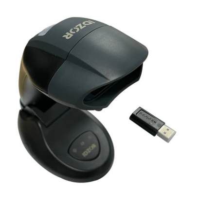 сканер штрих-кода беспроводной idzor 9800bt 2d bluetooth, usb (c подставкой)